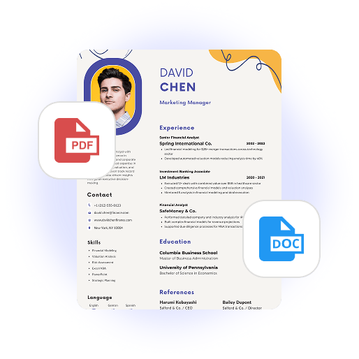 Download or Edit Your Resume