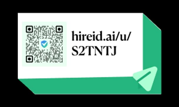 Share a verified Hire ID profile