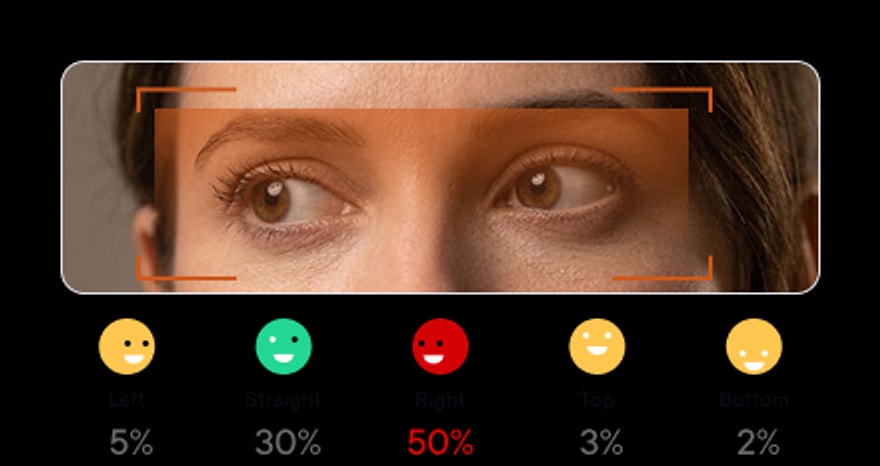 Eye Focus Shift