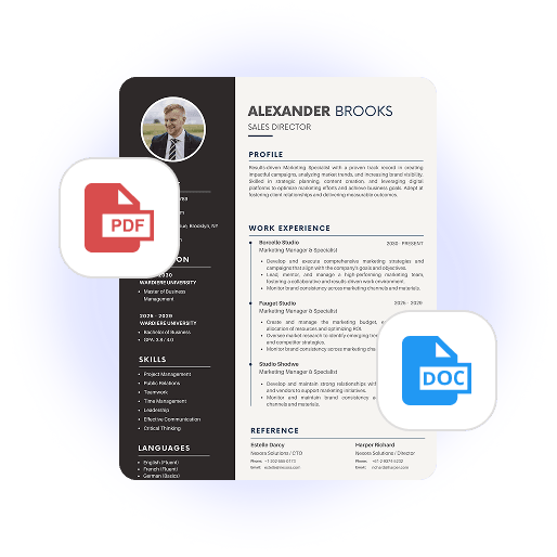 Download in both Word and PDF Formats