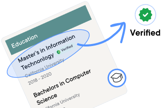 Education Verification visual